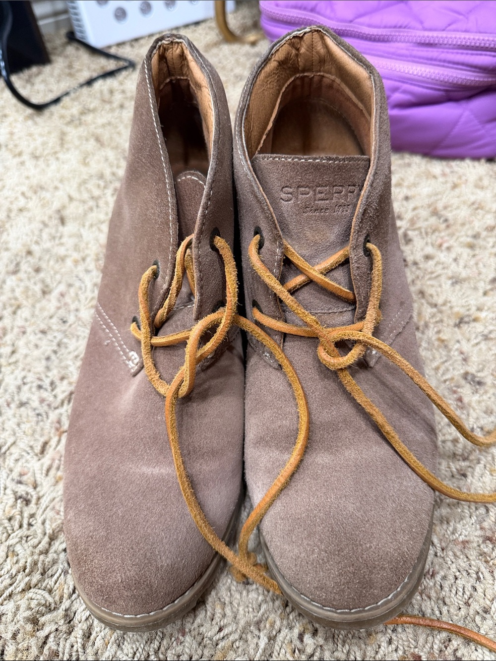 Sperry Booties Sz8